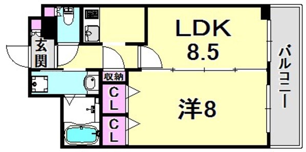 エトールXの物件間取画像